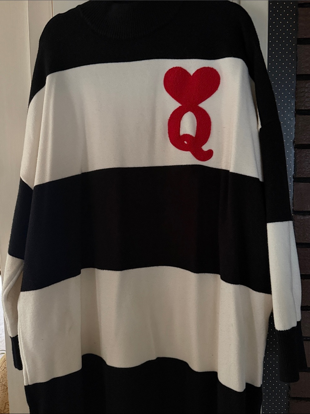 *RARE* Dressed in Lala Queen of Hearts Sweater Dress L/XL